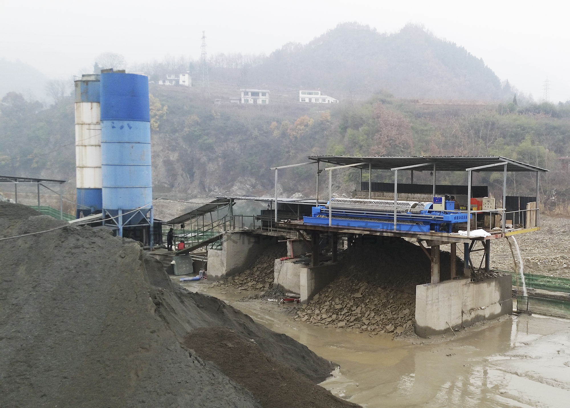 西安沙石泥漿壓濾機(jī)